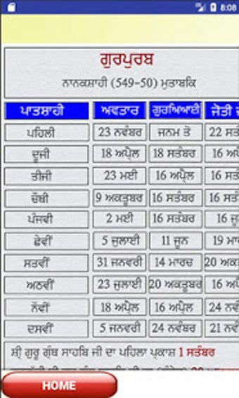 Image 1 for NanakShahi Calendar-Jantr…