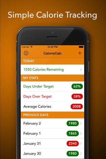 Image 0 for CalorieCalc - Fast & Simp…