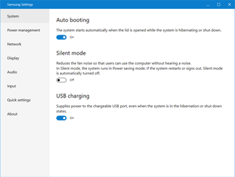 Image 0 for Samsung Settings for Wind…