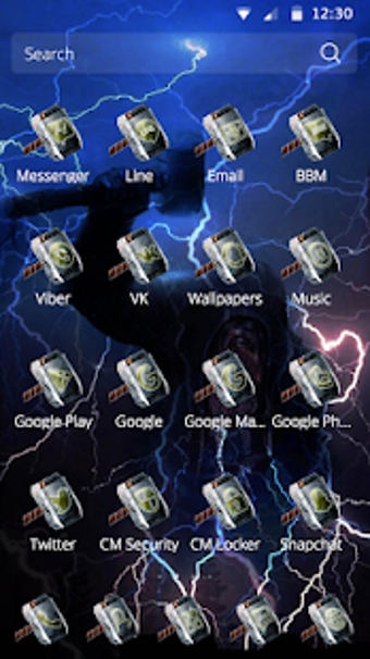 Imagen 0 para thor theme thunder ray sp…