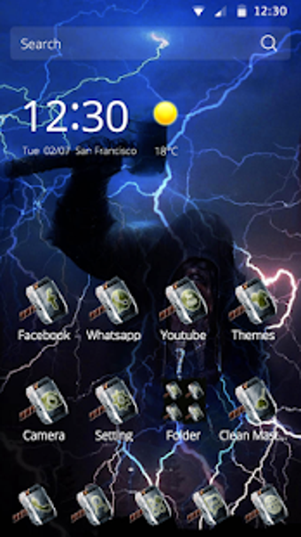 Imagen 1 para thor theme thunder ray sp…