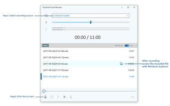 Imagen 1 para NowSmart Sound Recorder f…