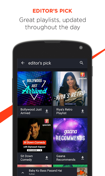 Imagen 1 para Gaana Music: Bollywood So…