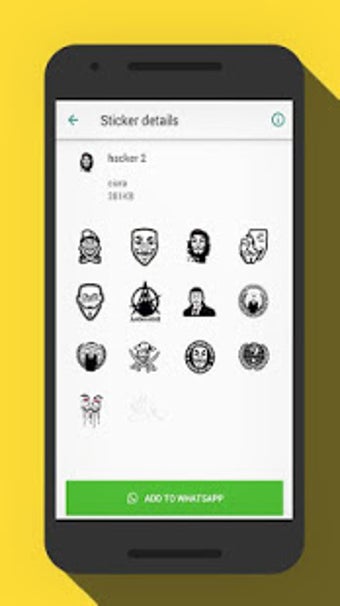 Imagen 1 para WA Stickers Anonymous Hac…
