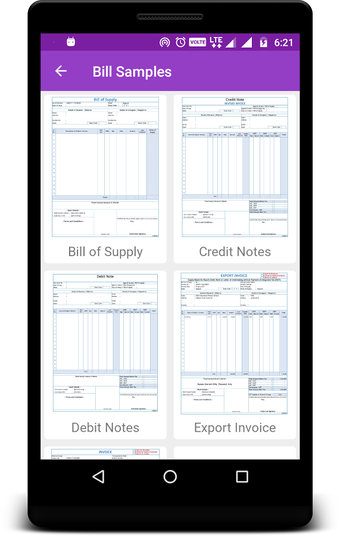 Image 0 for GST Bill Formats