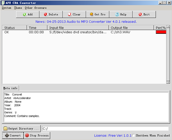 Imagen 0 para APE CDA Converter