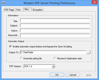 Image 0 for Modern PDF Server
