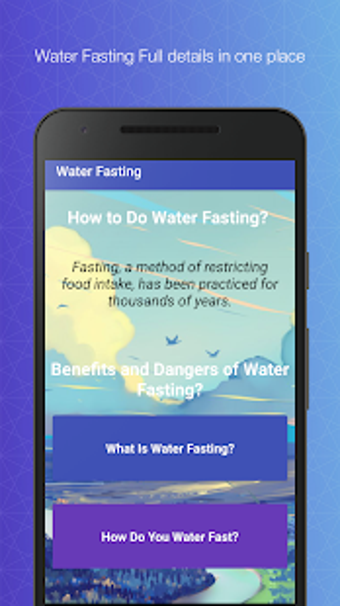 Imagen 1 para Water Fasting App 2019 La…