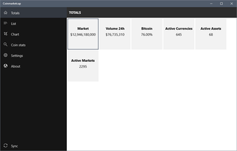 Image 3 for Coinmarketcap for Windows…