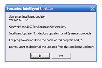 Image 0 for Symantec Virus Definition…