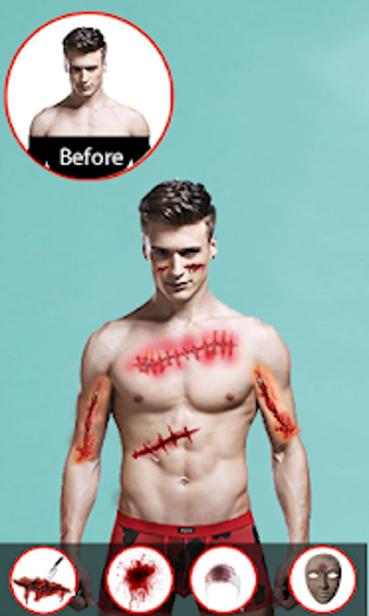 Image 0 for Injury Wound Photo Editor…