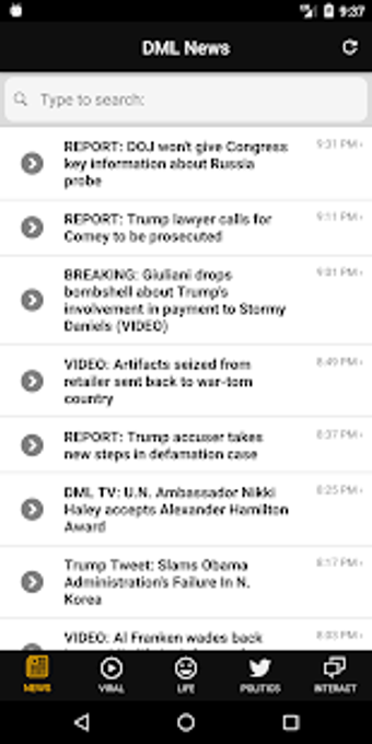 Image 1 for DML News App