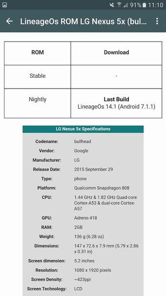 Imagen 2 para Lineage ROMs