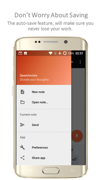 Imagen 0 para Speechnotes - Speech To T…