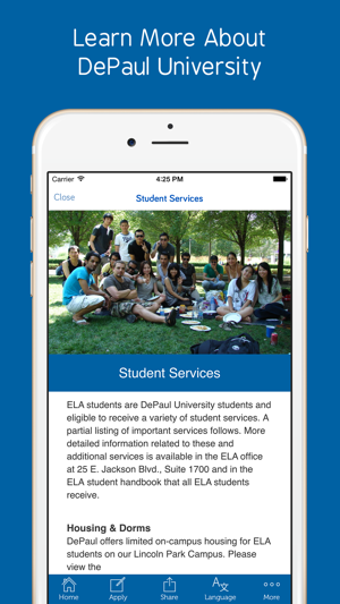 Image 2 for DePaul University - ELA