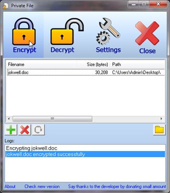 Imagen 0 para Private File