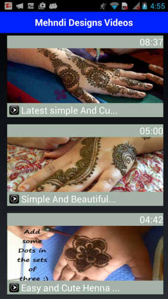 Image 1 for Easy Mehndi Design Videos…