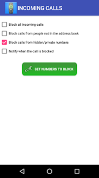 Image 1 for Call Block - number black…