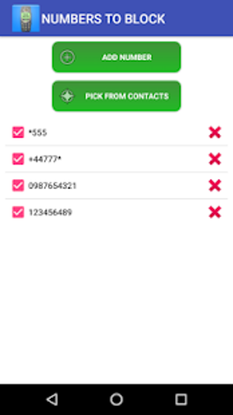 Image 0 for Call Block - number black…