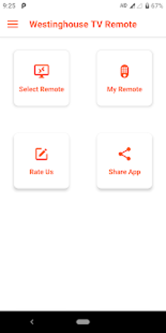 Image 0 for Remote for Westinghouse T…