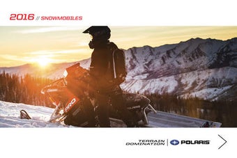 Image 0 for 2016 Polaris Snowmobiles