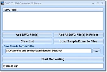 Image 0 for DWG To JPG Converter Soft…