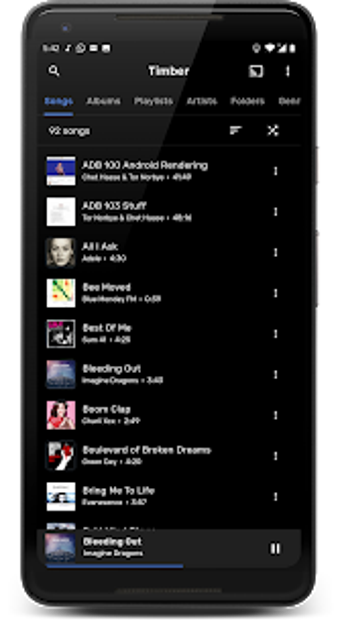 Image 0 for TimberX Music Player