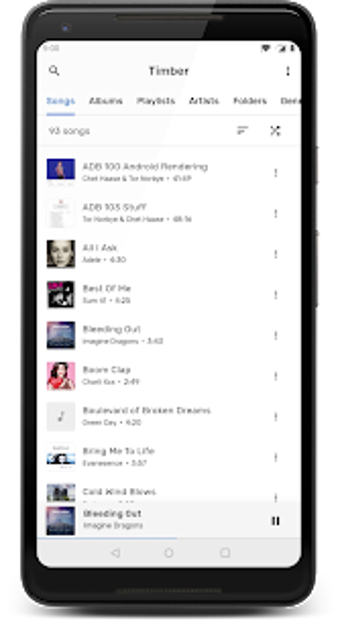 Image 1 for TimberX Music Player