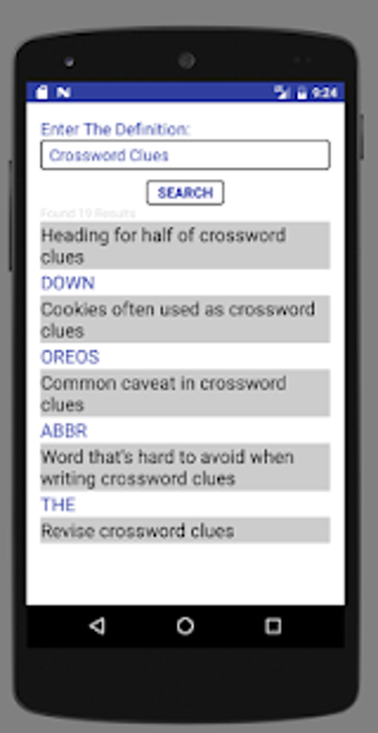 Image 3 for Crossword Solver Clue - B…