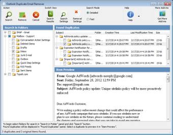 Imagen 0 para Outlook Duplicate Email R…