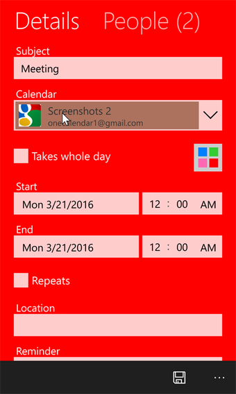 Image 3 for One Calendar for Windows …