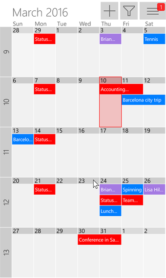 Imagen 3 para One Calendar for Windows …