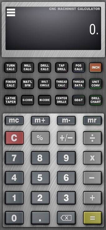 Image 0 for CNC Machinist Calculator …