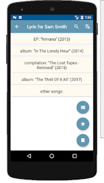 Image 0 for Lyrics for Sam Smith