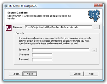 Imagen 0 para Access To PostgreSQL