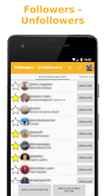 Imagen 0 para Followers - Unfollowers