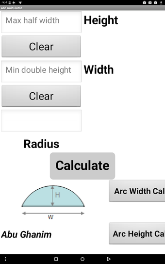 Image 2 for Free Arc Calculator