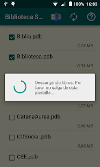 Image 0 for Biblioteca Sync