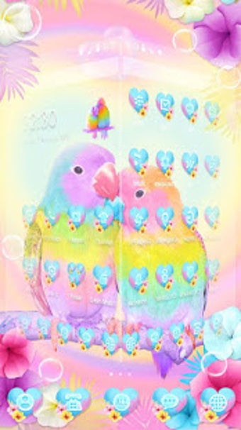 Image 1 for 3D Cute Colorful Lovebird…
