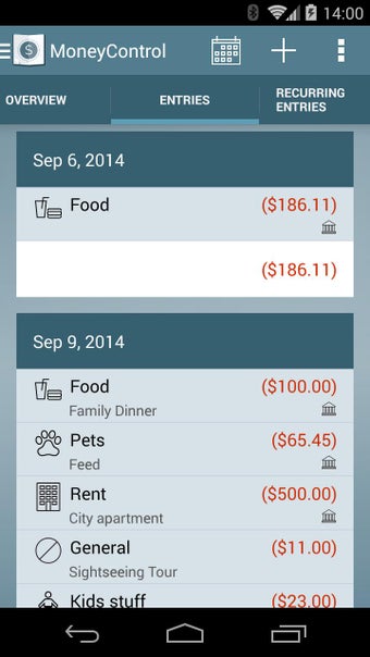 Imagen 0 para MoneyControl Expense Trac…
