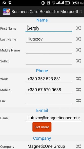 Image 2 for CardReader for MS Dynamic…