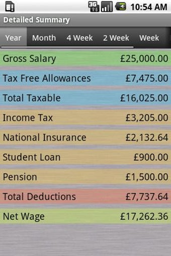 Imagen 1 para PAYE Tax Calculator (Free…
