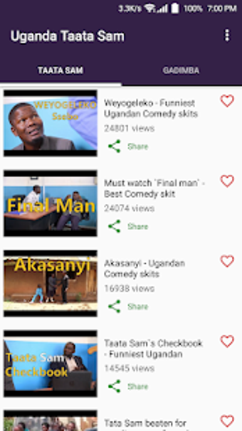 Imagen 1 para Uganda Taata Sam - Katuse…