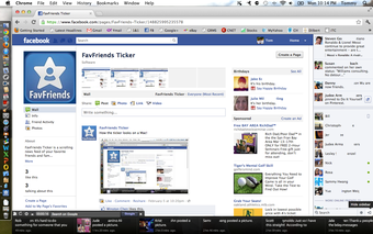 Imagen 0 para Facebook FavFriends Ticke…