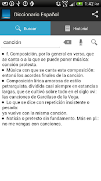 Image 0 for Spanish dictionary