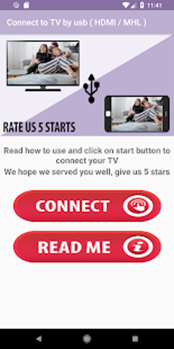 Image 2 for Connect to TV by usb ( HD…