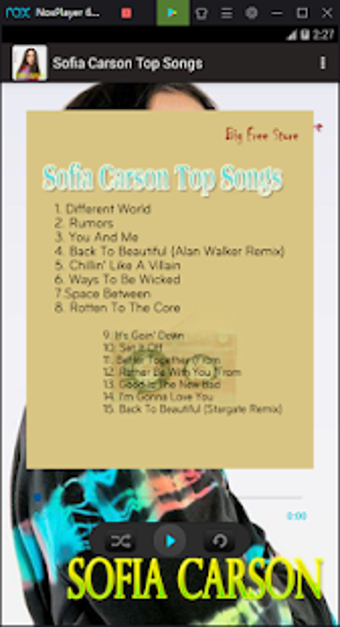 Image 1 for Sofia Carson Top Songs