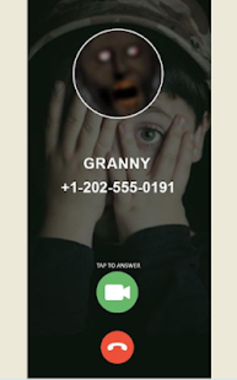 Image 1 for Granny Call me : Fake Cal…
