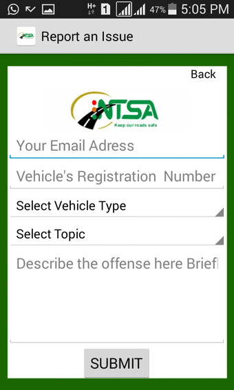 Image 0 for NTSA  APP