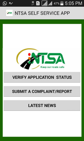 Image 3 for NTSA  APP